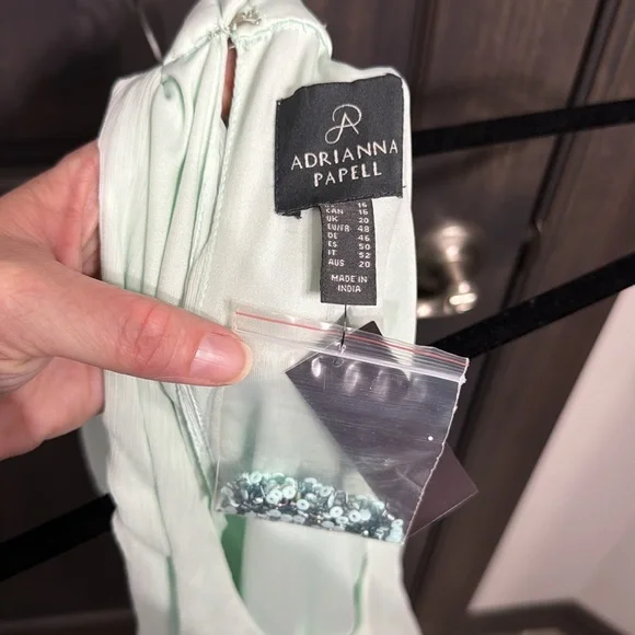 Adrianna Papell NWT Boho Maxi Dress Size‎ 16 - Picture 6 of 12